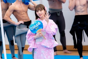 映画『ぐらんぶる』プレミアム夏祭りイベントに登場した与田祐希