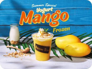「オーサムストア＆カフェ」夏限定ドリンク登場！　マンゴー×ヨーグルトが絶妙にマッチ