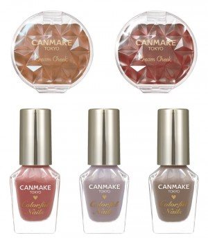 「CANMAKE」チーク＆ネイルに秋の新色！　おしゃれに彩る“優秀カラー”が仲間入り