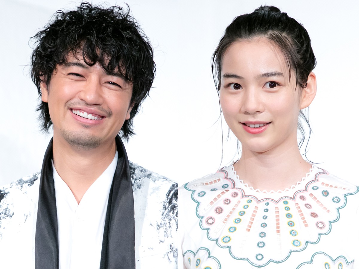 (左から)斎藤工、のん、映画『8日で死んだ怪獣の12日の物語』公開直前イベントに出席