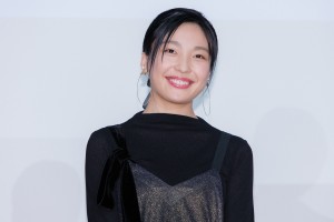 映画『ソワレ』完成報告会に登場した芋生悠