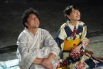 【写真】『親バカ青春白書』“ガタロー”ムロツヨシ＆“幸子”新垣結衣、浴衣の2ショット