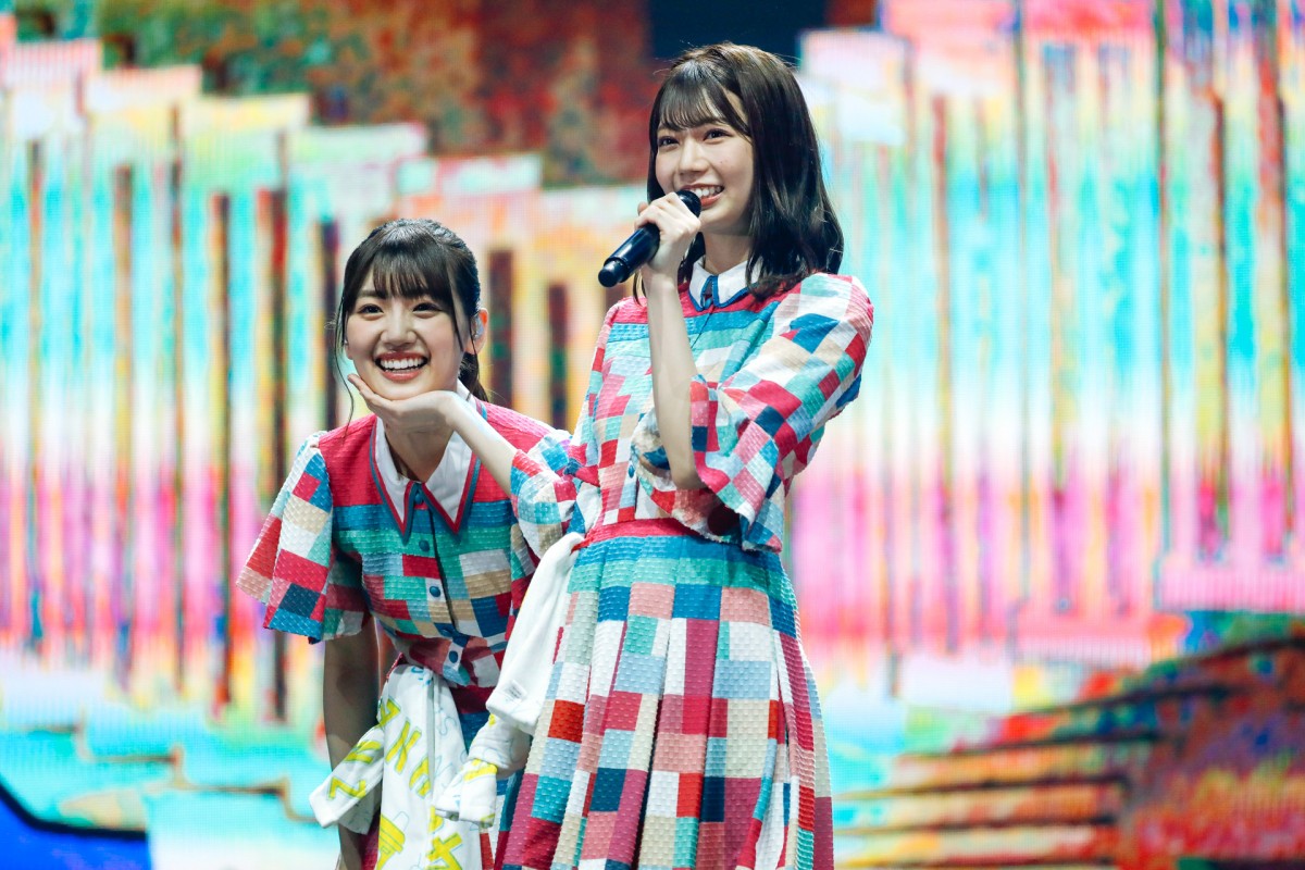 日向坂46、22人で初のライブ　影山優佳「馬疑惑の影山で〜す」