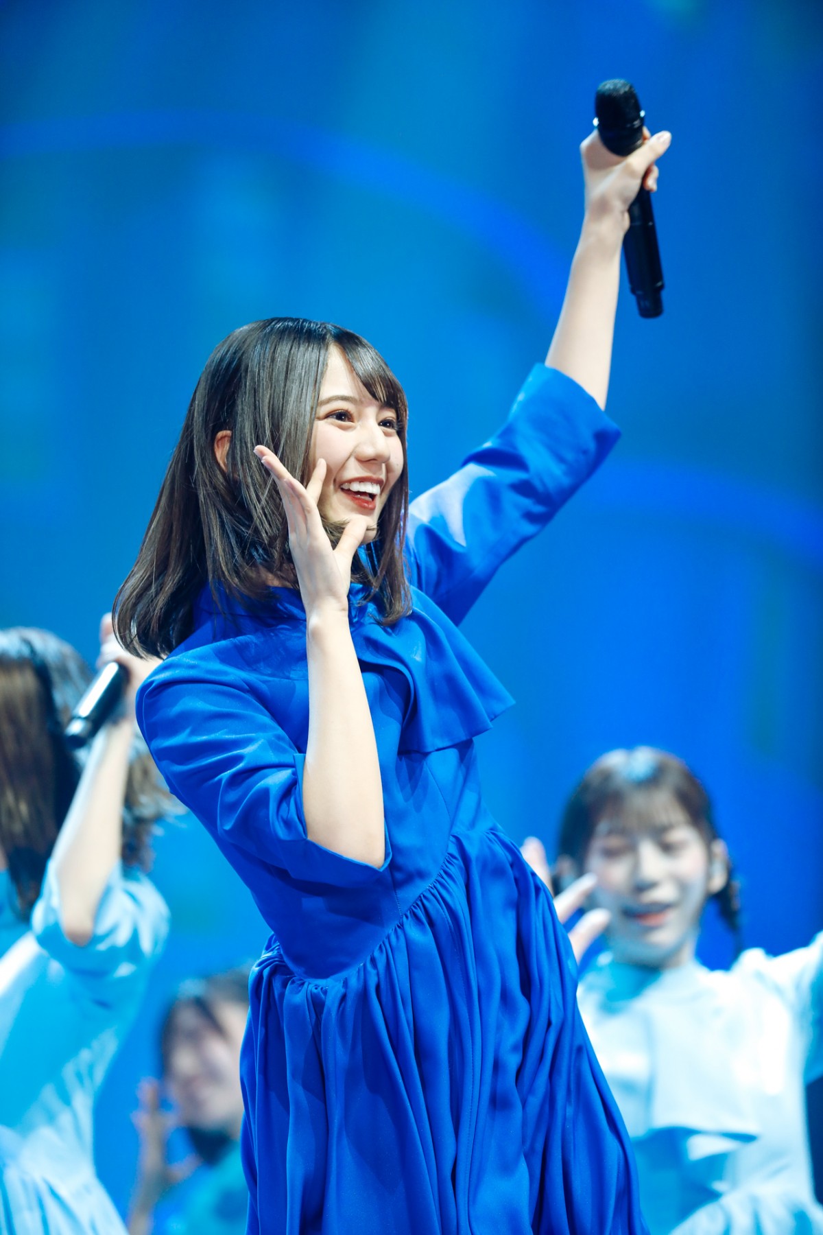 日向坂46、22人で初のライブ　影山優佳「馬疑惑の影山で〜す」