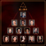 【写真】映画『ナイル殺人事件』出演者たち