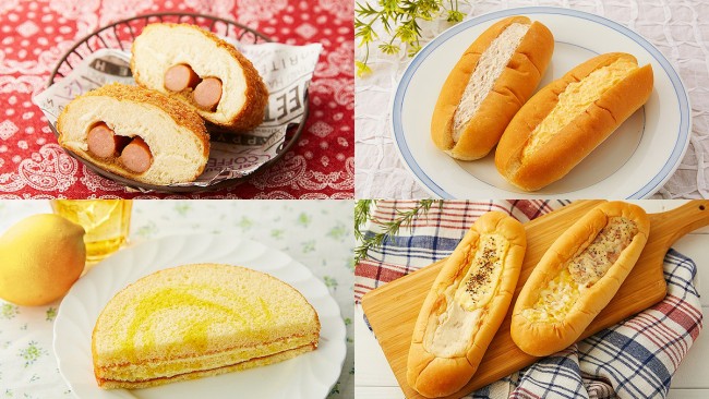 カレー味やレモンクリーム！　「ローソンストア100」8月は夏にぴったりなパン続々
