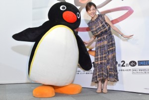「40周年記念 ピングー展」オープニングイベントに登場した高橋真麻