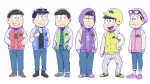 TVアニメ『おそ松さん』第3期の新衣装絵柄（スタジャン）