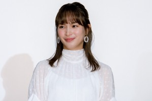 映画『コンフィデンスマンJP　プリンセス編』大ヒット御礼舞台あいさつに登場した関水渚