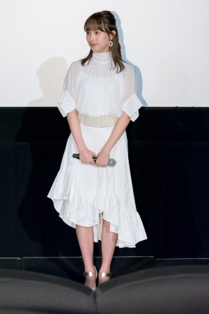 映画『コンフィデンスマンJP　プリンセス編』大ヒット御礼舞台あいさつに登場した関水渚