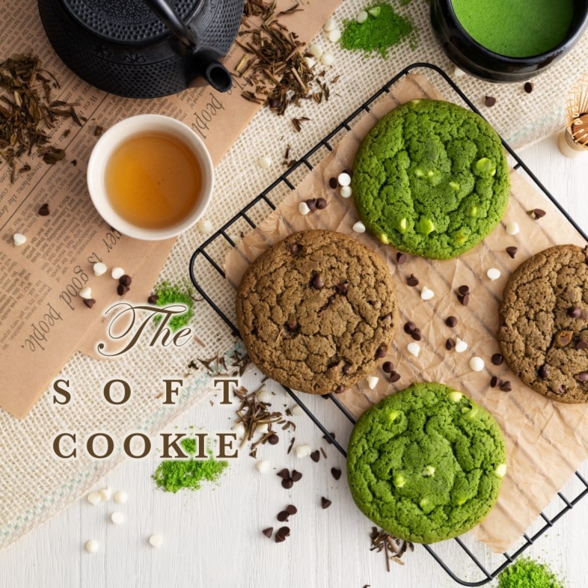 「祇園辻利」新食感のソフトクッキー誕生！　濃厚な抹茶と芳醇なほうじ茶を贅沢に使用