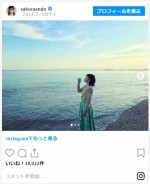 安藤サクラ、『まんぷく』思い出ショットを公開　※「安藤サクラ」インスタグラム