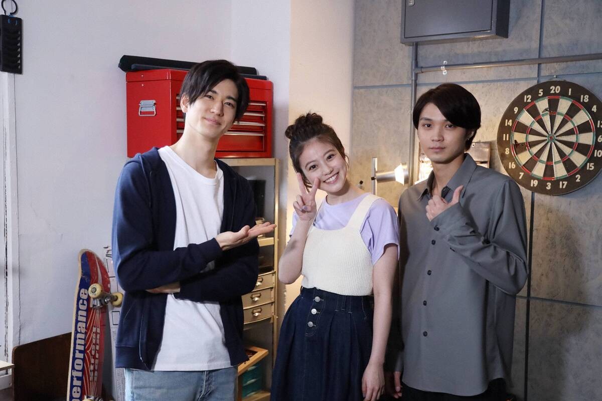 月9ドラマ『SUITS/スーツ2』(左から)中島裕翔、第8話に出演する今田美桜、磯村勇斗