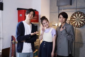 月9ドラマ『SUITS／スーツ2』（左から）中島裕翔、第8話に出演する今田美桜、磯村勇斗