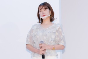 ドラマ『ほぼ日の怪談。』完成発表記者会見に登場した小関舞