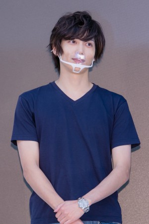 ドラマ『ほぼ日の怪談。』完成発表記者会見に登場した染谷俊之