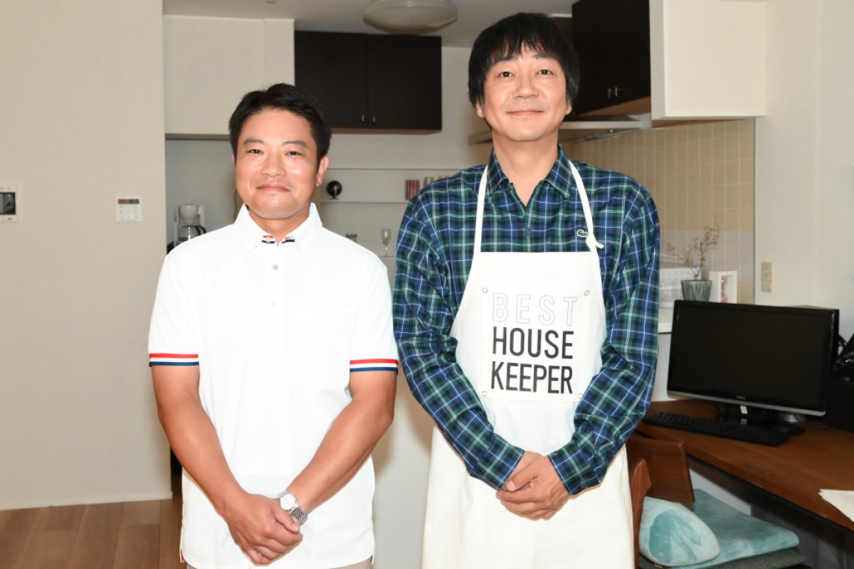 火曜ドラマ『私の家政夫ナギサさん』(左から)最終回に主演が決まった栗原心平、ナギサさん役の大森南朋