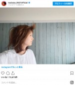 ばっさーの「カブトムシみたいな寝癖」※「本田翼」インスタグラム