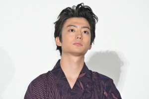 映画『弱虫ペダル』公開御礼舞台あいさつに登場した伊藤健太郎