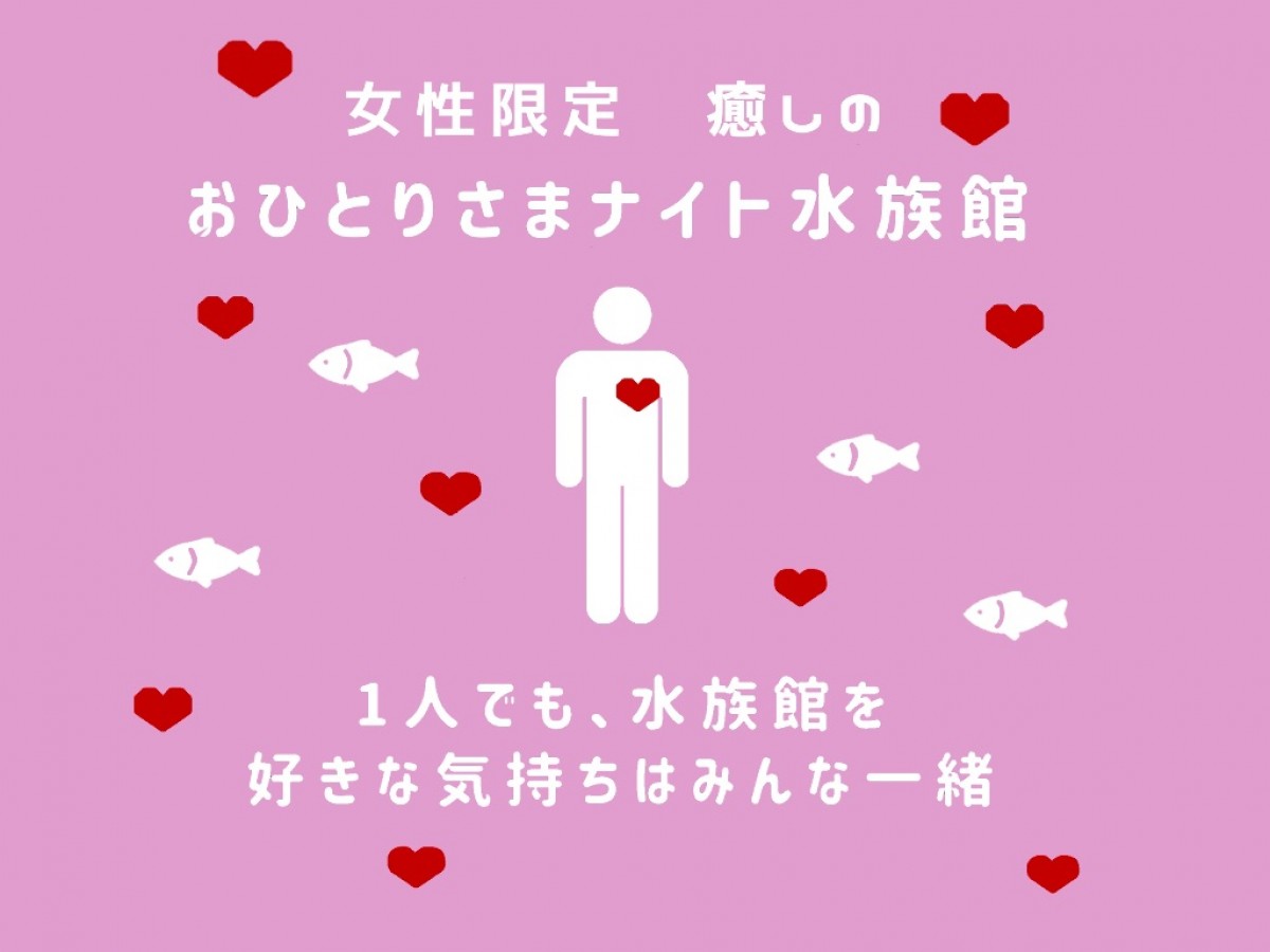 「おひとりさまナイト水族館」開催