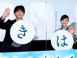 【写真】吉沢亮＆杉咲花ら『青くて痛くて脆い』初日舞台あいさつに登場