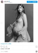 ジジ・ハディッド、美しき妊婦ショット公開　※「ジジ・ハディッド」インスタグラム