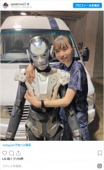 『仮面ライダーゼロワン』放送終了に感謝を込めた仮面ライダーバルキリー役・井桁弘恵　※「井桁弘恵」インスタグラム