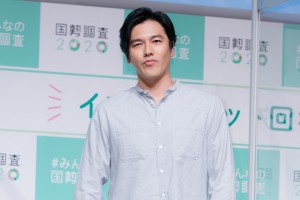 ＃みんなの国勢調査キックオフイベントに登場した要潤