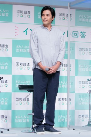 ＃みんなの国勢調査キックオフイベントに登場した要潤