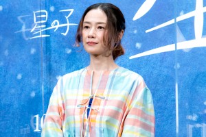 映画『星の子』完成報告イベントに登場した原田知世