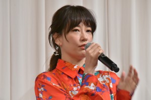 映画『喜劇 愛妻物語』 大ヒット祈願！公開直前イベントに登場した水川あさみ