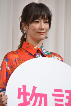 映画『喜劇 愛妻物語』 大ヒット祈願！公開直前イベントに登場した水川あさみ