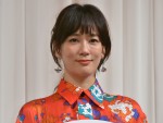 【写真】水川あさみ、オレンジ色のワンピースで登場！ 『喜劇 愛妻物語』公開直前イベントの様子