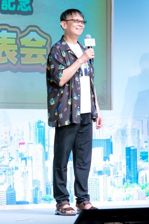 『ドラゴンクエストウォーク』1周年記念 新情報&新CM発表会に登場した堀井雄二氏（ゲームデザイナー）