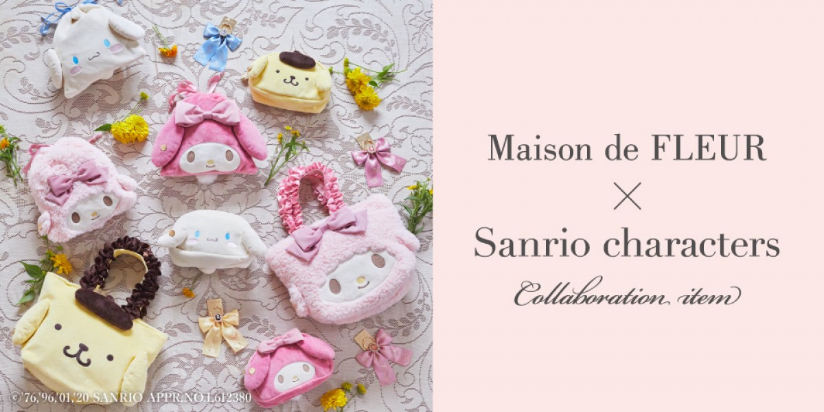 Maison de FLEUR×Sanrio character‘s