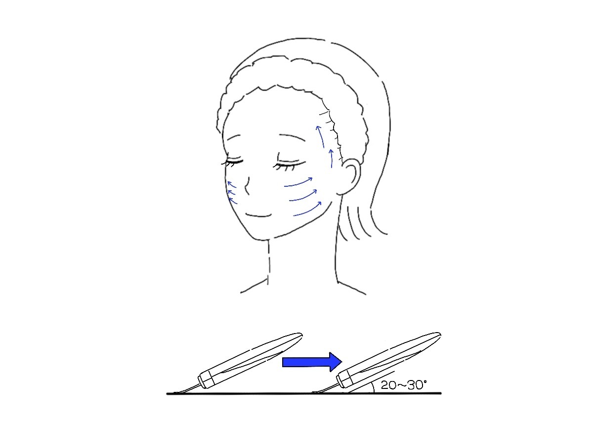 ピーリング美容器