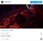 トム・クルーズ、マスクを着け映画館へ（左）　※「トム・クルーズ」インスタグラム