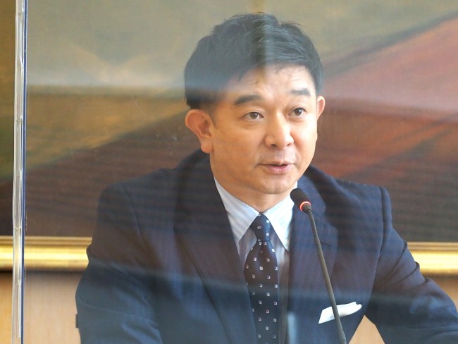 伊藤利尋アナウンサー、フジテレビ2020年10月改編記者発表に出席