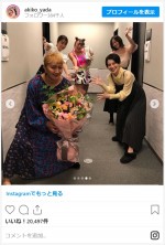 矢田亜希子、親友・丸山桂里奈の結婚を祝福　※「矢田亜希子」インスタグラム
