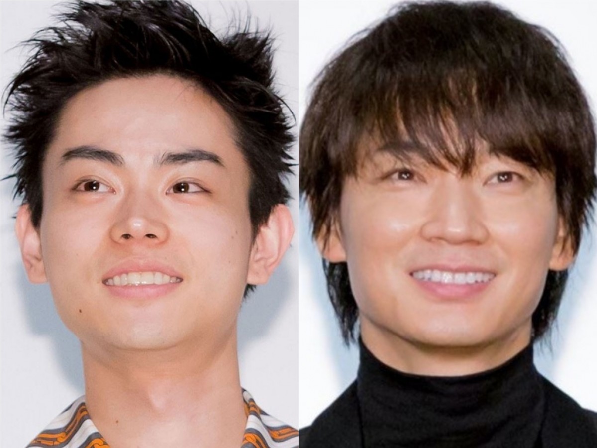 菅田将暉＆綾野剛、メガネ＆パジャマのペアルックに大反響