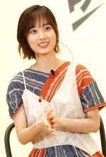 映画『映像研には手を出すな！』完成報告会見に登場した乃木坂46・山下美月