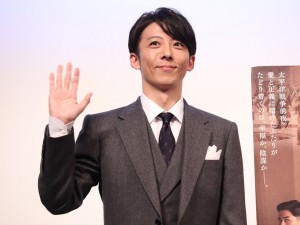 『スパイの妻』第77回ヴェネチア国際映画祭記者会見に出席した高橋一生