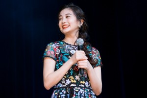 映画『夜明けを信じて。』公開前イベントに登場した千眼美子