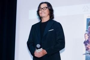 映画『ミッドウェイ』公開記念初日トークイベントに登場した豊川悦司