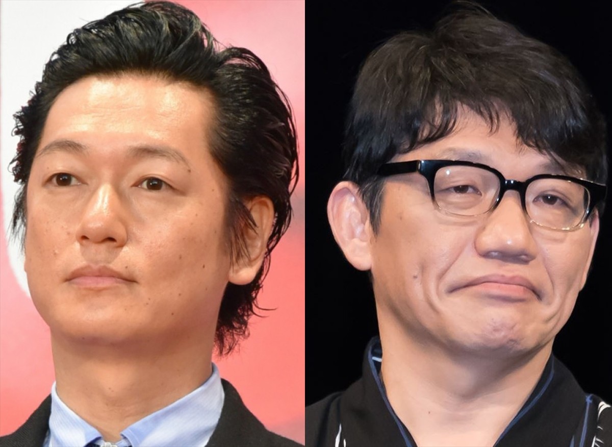 （左から）井浦新、ずん・飯尾和樹