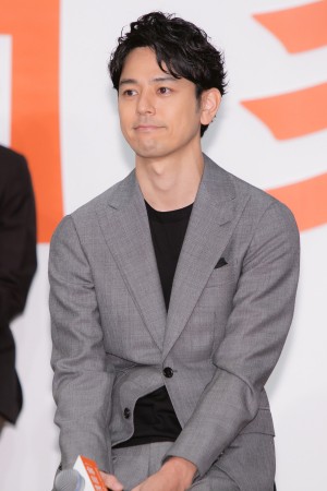 映画『浅田家！』完成報告会に登場した妻夫木聡