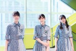 （左から）欅坂46・田村保乃、松田里奈、武元唯衣