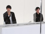 （左から）福士蒼汰、安藤政信、ドラマ『DIVER‐特殊潜入班‐』取材会に出席