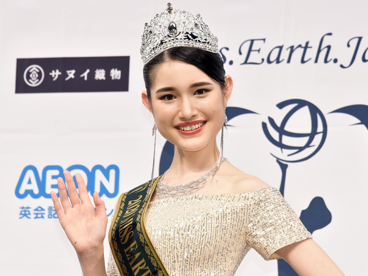 ミス・アース日本代表に大学2年生・東出あんなさん「ずっと努力してきたのでうれしい」