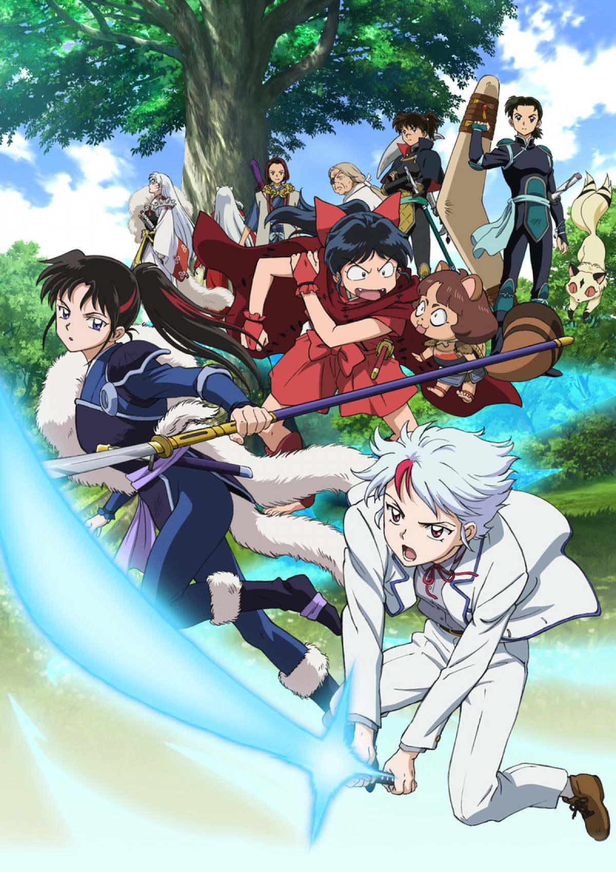 『半妖の夜叉姫』木村良平、浦尾岳大、ファイルーズあい、琥珀＆翡翠＆竹千代役に